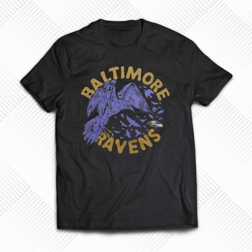 Baltimore Ravens The Raven Tshirt